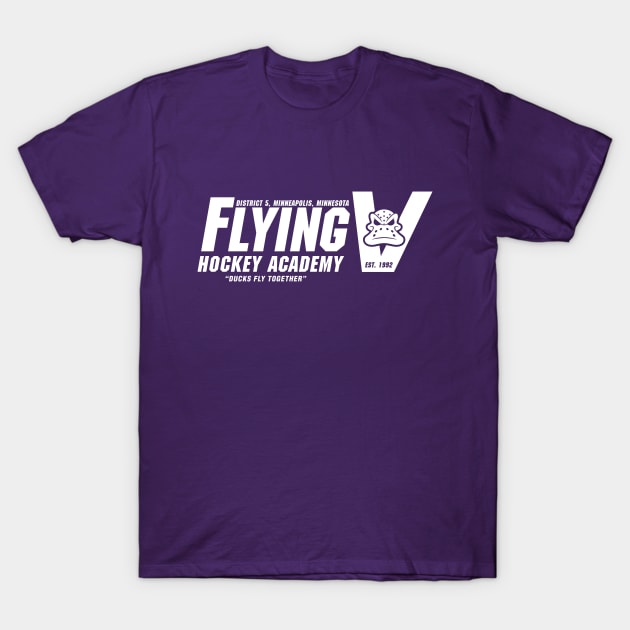 Flying V Hockey Academy T-Shirt by StevenReeves